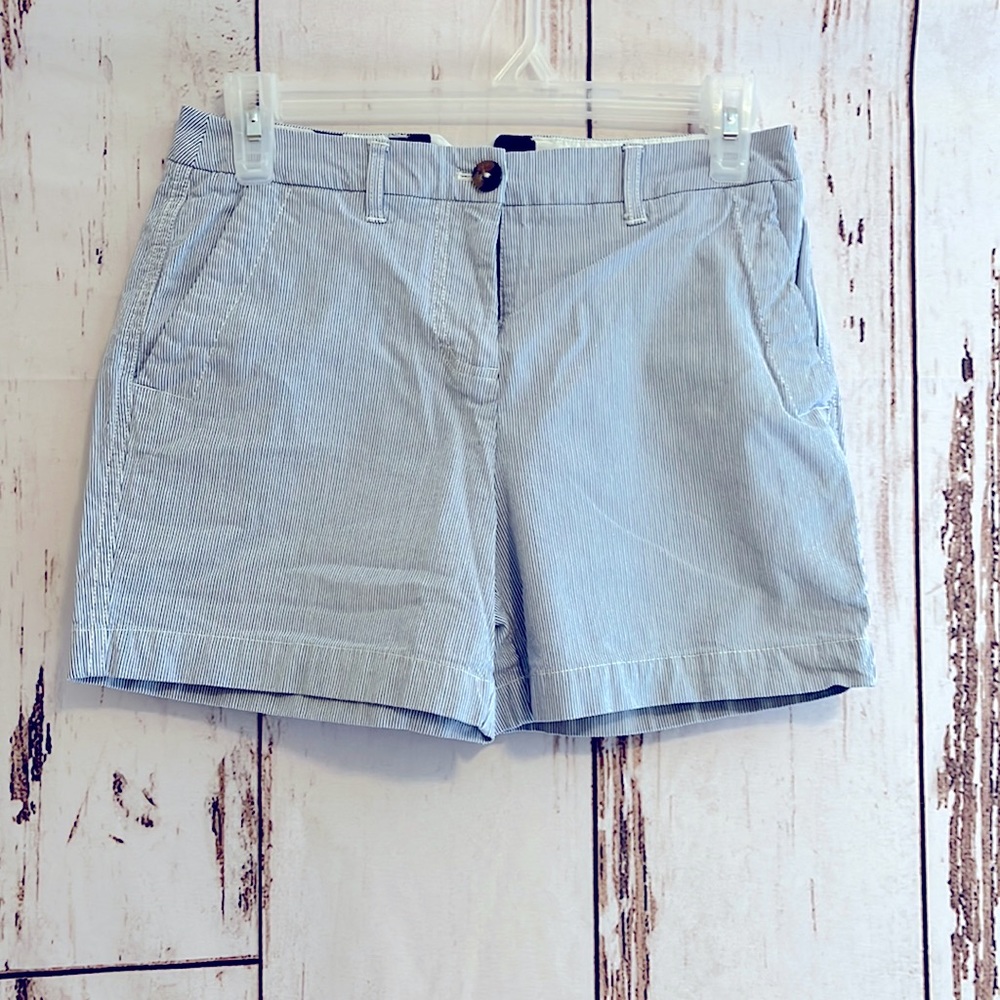 Ladies Boden Striped Shorts. US Size 4